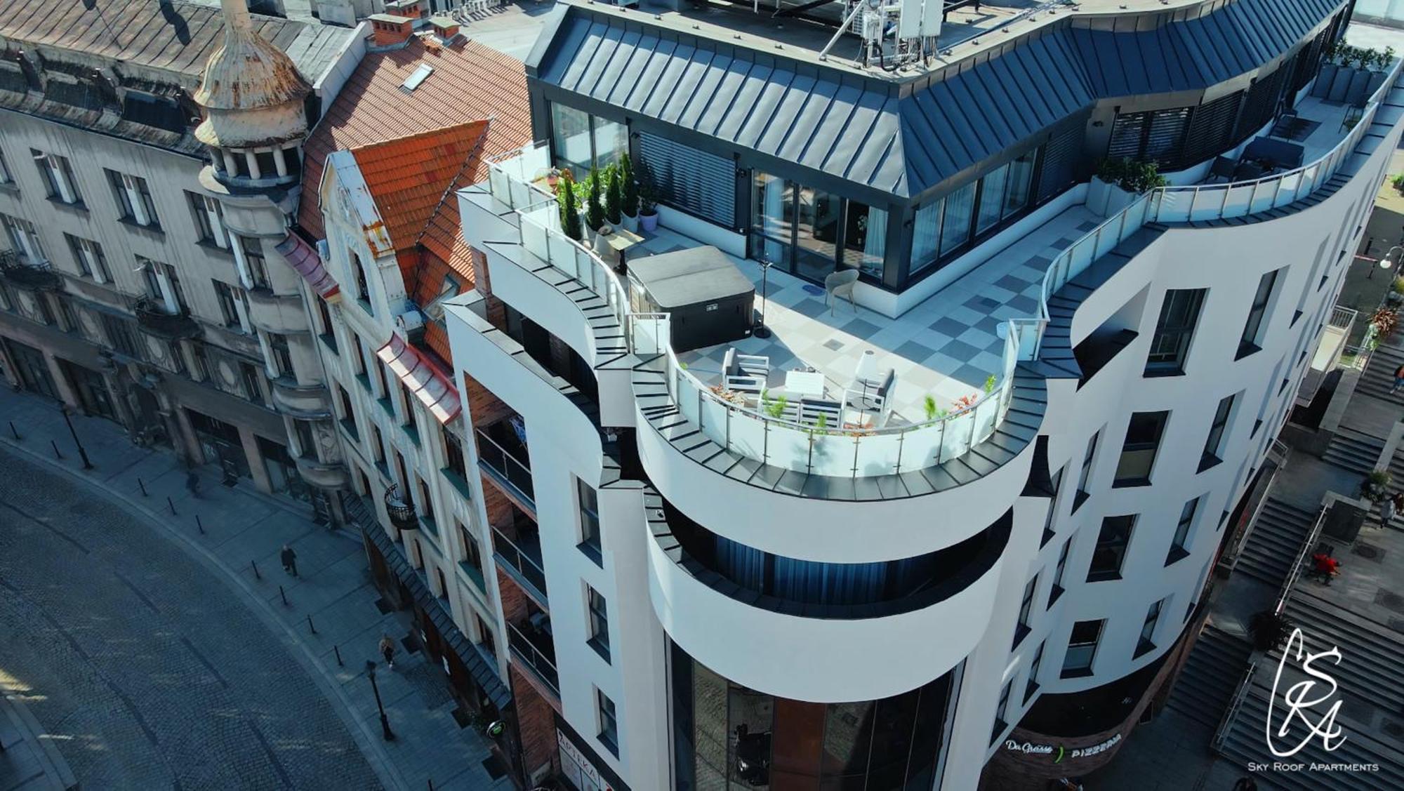 Sky Roof Apartments Bielsko-Biała Eksteriør billede